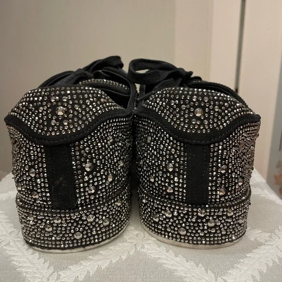 INC “Lolaf Pewter Bling” Size 10 Tennis Shoes - Picture 3 of 8